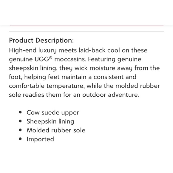 UGG Dakota glitter moccasin slippers - Picture 6 of 6